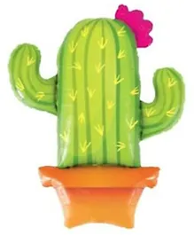 Qualatex Potted Cactus Foil Balloon- 39 Inches