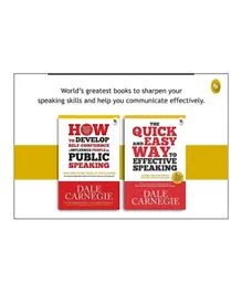 Worlds's Greatest Classics Books On Public Speaking Set of 2 Books - English