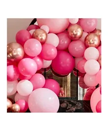 Ginger Ray Luxe Gold Balloon Arch Kit - Pink and Rose