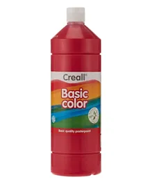 Creall White Poster Color Red - 1000 ml