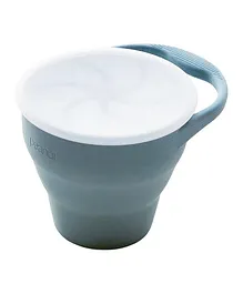 Peanut Silicone Collapsible Snack Cup - Ocean