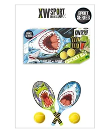 TTC Sports Tennis Set With 2 Paddles & Ball - Multicolor