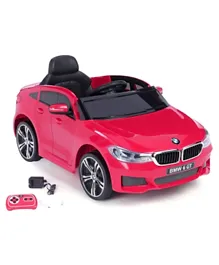Babyhug BMW GT Licensed Battery Operated Ride On with Remote Control with Charging Adapter - Red
