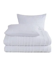 PAN Home TTC Lola Love Comforter Set White - 3 Pieces