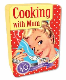Igloo Books Recipe Cooking With Mum Tin - 40 Cards