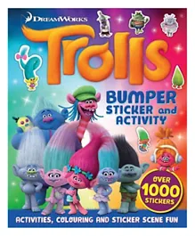 Trolls - Bumper Sticker & Activity - Multi Colour