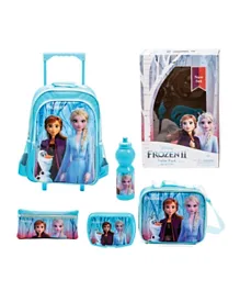 Frozen 5 In 1 Trolley Value Pack - 16 Inches