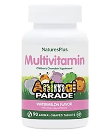 Natures Plus Animal Parade Children's Chewable Multi Watermelon Flavor - 90 Tablets