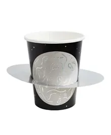 Hootyballoo Planet Paper Cups 8 Pieces - 249.8mL