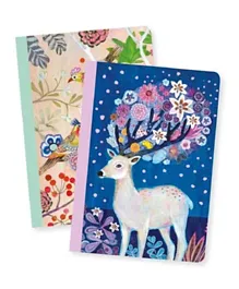 Djeco Little notebook Martyna Pack Of 2  - Multicolour