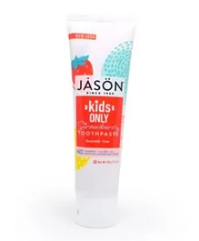 Jason Strawberry Toothpaste 4.2Oz:00728