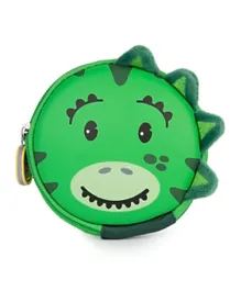 Boppi Tiny Trekker  Dinosaur Keychain Pouch - Green