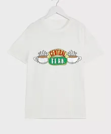 Friends Central Perk T-Shirt - White