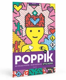 Poppik Sticker Poster Pop Art - Multicolor