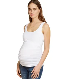 Mums & Bumps - Isabella Oliver Maternity Tank - White