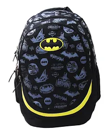 Batman Black Backpack - 18 Inches