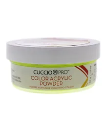 Cuccio Pro Colour Acrylic Powder Neon Pineapple - 45g