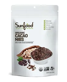 Sunfood Superfoods Raw Organic Cacao Nibs - 227g