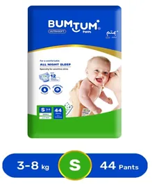 Bumtum Baby Pant Style Diapers Size 2 - 44 Pieces