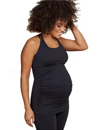 Mums & Bumps - Isabella Oliver T-Shirt Maternity Dress - Black