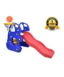 Ching Ching Elephant Slid and Basketball set Blue - 137 cm