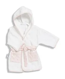 Gloop! Baby Bath Robe - Blush Rose