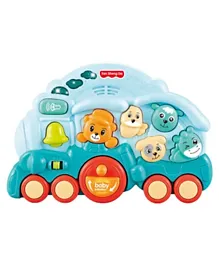 Little Angel Baby Toys Activity Animal Train Play Centre Toy Blue