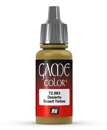 Vallejo Game Color Paint 72.063 Desert Yellow - 17ml