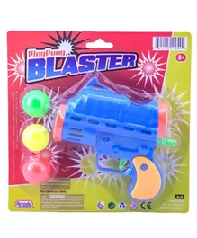 Artoy Ping Pong Toy Blaster Gun Play Set On Blister Card With Balls Pack of 1 - Assorted Colors