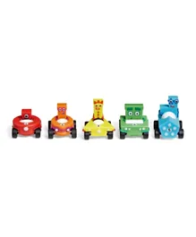 Learning Resources Numberblocks Mini Vehicles Set - 5 Pieces