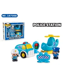 SFL Police Station Playset - Blue