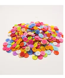 Craft Button Pack 15mm Small Pack - Multicolor