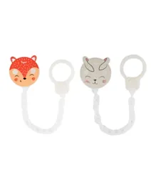 Tigex Universal Pacifier Holder Cat - Assorted