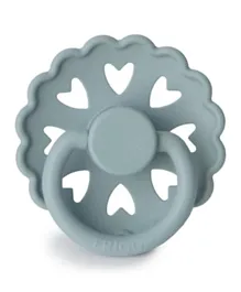 FRIGG Fairytale Silicone Baby Pacifier 1-Pack Stone Blue - Size 1