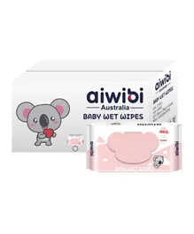 Aiwibi Baby Wet Wipes Strawberry - 960 Wipes