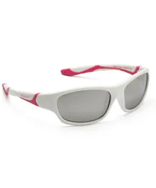 Koolsun Sports Kids Sunglasses - White & Red
