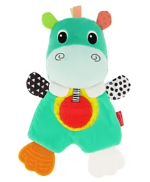 Infantino Cuddly Silicon BPA Free Baby Teether Hippo