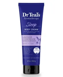 Dr Teals Sleep Body Cream Lavender Chamomile Sandalwood - 226.8g