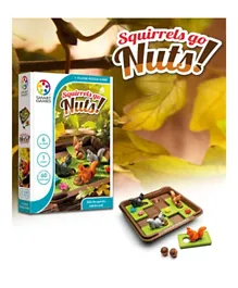 Smart Games Squirrels Go Nuts Board Game - Multi Color