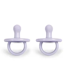 Filibabba Silicone Pacifier 2-pack - Fresh Violet