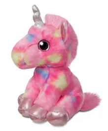 Aurora Sparkle Tales Unicorn Rainbow Plush Toy - 18cm