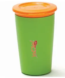 Wow Cup Green Tumbler with Freshness Lid - 225ml