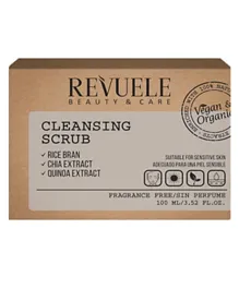 Revuele Vegan & Organic Cleansing Scrub - 100mL
