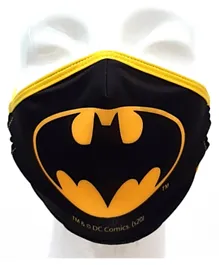 DC Comics Batman Kids Adjustable Face Mask Bak 1 Multicolor - Pack of 3