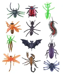 Power Joy Animal Worldz Insects 6 Figures 10.16cm Each - Assorted