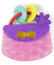 Bright Starts Carry & Teethe Purse Toy - Multicolour