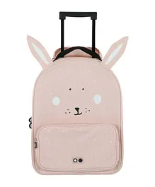 Trixie Pink Travel Mr. Rabbit Trolley Bag - Pink