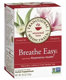 Traditional Meds Breathe Easy - 16 Tea Bags