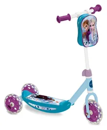 Disney 3 Wheels My First Frozen 2 Scooter with Bag - Blue Purple