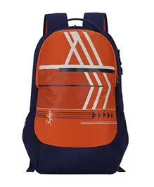 Skybags Virgo 03 Unisex Orange Daypack Backpack With Rain Cover - 30 Liters